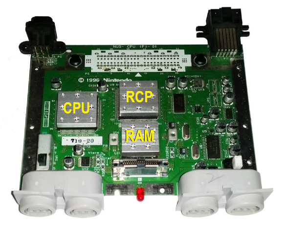 Nintendo 64 sin socket cartuchos